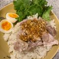 ふわり23's cooksnap of when they made これだけ！？炊飯器de♡絶品カオマンガイ.