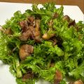 菜つ実☆ミ's cooksnap of when they made わさび菜とベーコンと舞茸のホットサラダ.