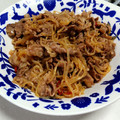 チーム預金's cooksnap of when they made 糸こんにゃくと牛こまのしぐれ煮.