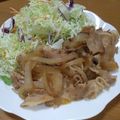 えりこ82☆'s cooksnap of when they made 【楽めし】豚バラの生姜焼き.