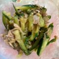 チぃ〜's cooksnap of when they made きゅうりとツナの和え物.