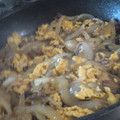 風流村's cooksnap of when they made 即席お弁当おかず♪椎茸新玉ねぎの卵炒め♥.