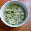 ゆうの～'s cooksnap of when they made 簡単！卵とじモロヘイヤスープ.
