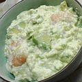 にゃん子っち's cooksnap of when they made アボカド、海老、豆腐のわさびマヨネーズ☆.