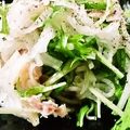 michiyo36's cooksnap of when they made 帆立風味♪水菜と大根のサラダ.