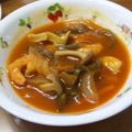 жゆきにゃж's cooksnap of when they made 新玉ねぎとピーマンで酢えび☆.