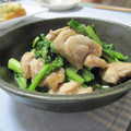 えみんちゅ＊'s cooksnap of when they made 簡単☆鶏肉と小松菜の炒め物.