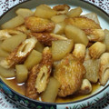 うまうま・らぶ's cooksnap of when they made ＊大根とさつまあげとちくわの煮物＊.