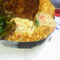 シュウちゃんのママ's cooksnap of when they made たこやき？お好み焼き？な卵焼き☆.