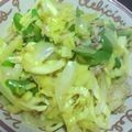 ♡Catherine's cooksnap of when they made キャベツが美味しい❤オイスターカレー炒め.
