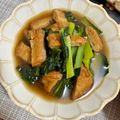＊＊めろん＊＊'s cooksnap of when they made 小松菜とすり身天ぷらの煮浸し.