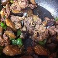 ファー猫's cooksnap of when they made なすと牛肉のぴりからきんぴら.