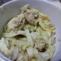 まなみ518's cooksnap of when they made キャベツとツナの卵とじ.