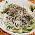 figaron311's cooksnap of when they made きゅうりとシラスのさっぱりサラダ☆.