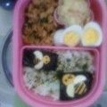 杏 美's cooksnap of when they made ミツバチ弁当.