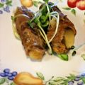 Cona's cooksnap of when they made 豚肉じゃがいも巻きのマスタードクリーム煮.