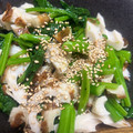 Ｒ's cooksnap of when they made ほうれん草とちくわのナムル.