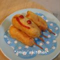 えみりぃさん's cooksnap of when they made 棒まで食べられるミニ☆アメリカンドッグ.