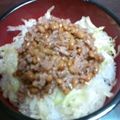 アチャ☆'s cooksnap of when they made うちの納豆丼.
