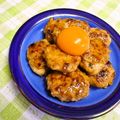エビージョ's cooksnap of when they made 簡単♪豆腐入り照り焼きハンバーグ☆.