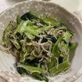 ブラック＊スワン's cooksnap of when they made ☺お弁当にも☆簡単♪小松菜のしらす炒め☺.