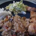 pinkyd's cooksnap of when they made 炊飯器でナシゴレン風♪.