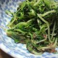 harumidori's cooksnap of when they made ヌキナ（大根葉）のあっさり漬物☆.