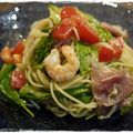 monaka25's cooksnap of when they made 生ハムとトマトの冷製パスタ.