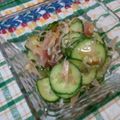 さおぴーや☆'s cooksnap of when they made ミョウガ、きゅうり、じゃこの酢味噌あえ.