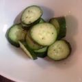 salymama's cooksnap of when they made さっぱり箸休め☆塩レモンきゅうり.