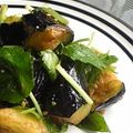pakachun's cooksnap of when they made 揚げ茄子と三つ葉の胡麻ポン和え.
