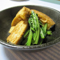 えみんちゅ＊'s cooksnap of when they made 厚揚げと小松菜の炒め物.