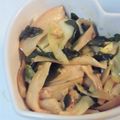 ポポﾁｬﾝ's cooksnap of when they made メンマのぴりからラー油炒め.