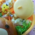 し・の・ま・ま's cooksnap of when they made お弁当に！うずらとウインナーの太陽.