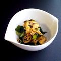 puniＫ's cooksnap of when they made 中華くらげ・ねぎ・油揚げの炒めもの.