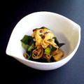 puniＫ's cooksnap of when they made 中華くらげ・ねぎ・油揚げの炒めもの.