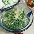 ＴＯＭＯＷＡＴ's cooksnap of when they made モロヘイヤとめかぶのおかか和え.