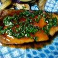 yukiyumisa's cooksnap of when they made 鰤の大葉醤油照り焼き.