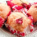 kachimachi's cooksnap of when they made 桜の蒸しケーキ♡.