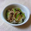 ｕｕｕ's cooksnap of when they made ✿春野菜✿新たまねぎの昆布佃煮和え✿.
