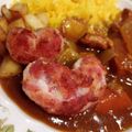Nöööla♡'s cooksnap of when they made バレンタインに♡ポークステーキカレー.