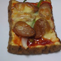 miibr's cooksnap of when they made 簡単ﾚｼﾋﾟ★厚揚げdeピッツァ.