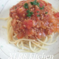 エクセラレート's cooksnap of when they made 定番✿ミートソース.