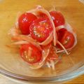 naomyun33's cooksnap of when they made プチトマトをトマトであえた？マリネ.