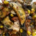 毎日しょっぱい亭's cooksnap of when they made なすとベーコンのバジル炒め.