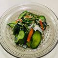 あっこ姉's cooksnap of when they made 白だしで！きゅうりとワカメの定番酢の物.