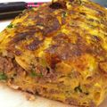 momojaken's cooksnap of when they made 甘辛ミンチ入りの卵焼き.