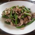 niのmaの　's cooksnap of when they made ☆いんげんと豚肉の炒め物☆.