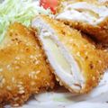 Natsutach's cooksnap of when they made ㋻ゴマ香るチーズはさみ揚げ.