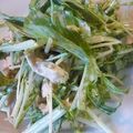 baba709's cooksnap of when they made 蒸し鶏と水菜のマヨポンサラダ(^O^)／.